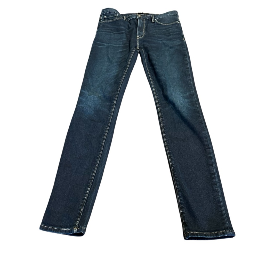 Hudson Women’s Barbara Super Skinny Dark Wash Blue High Rise Jeans Size 27
